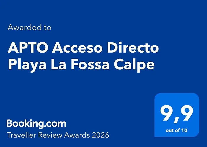 Apartamento Apto Acceso Directo Playa La Fossa *